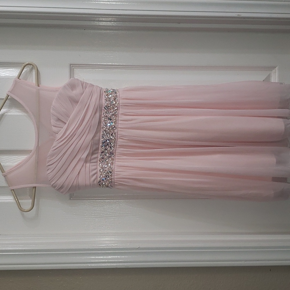 Kids size 10 light pink dress